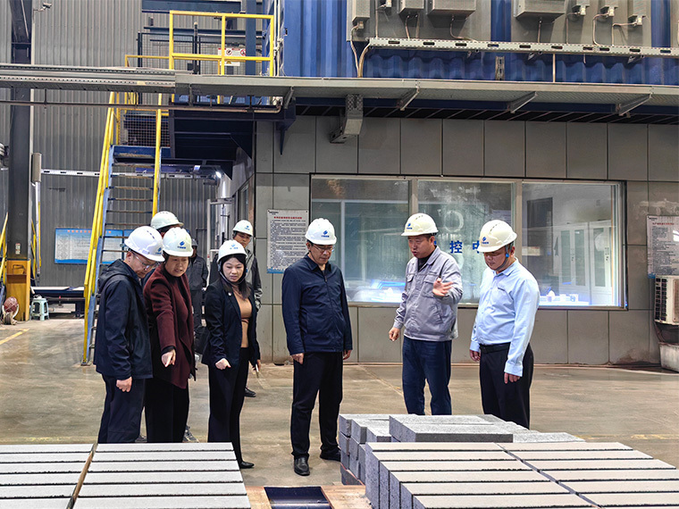 天津歐貝姆建材10月下旬靜海區(qū)領導調研動態(tài)2